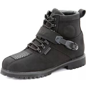 Joe Rocket Big Bang 2.0 Mens Size 8 Motorcycle Riding Boots Black 1287-0011